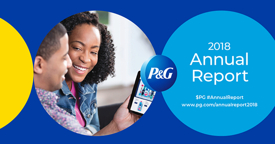 Procter & Gamble's 2018 annual report