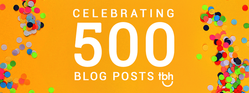 Celebrating 500 blog posts