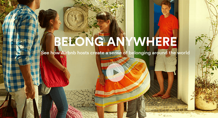 Airbnb marketing example
