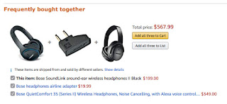Amazon related recommendations