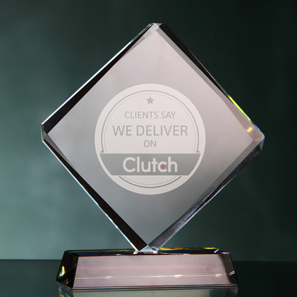 TBH Creative’s 2020 Clutch award for one of the 1,000 best B2B service providers in the the world