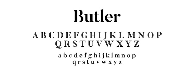 Butler font freebie