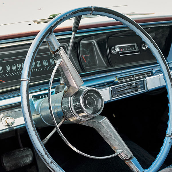 Chevrolet car steering wheel