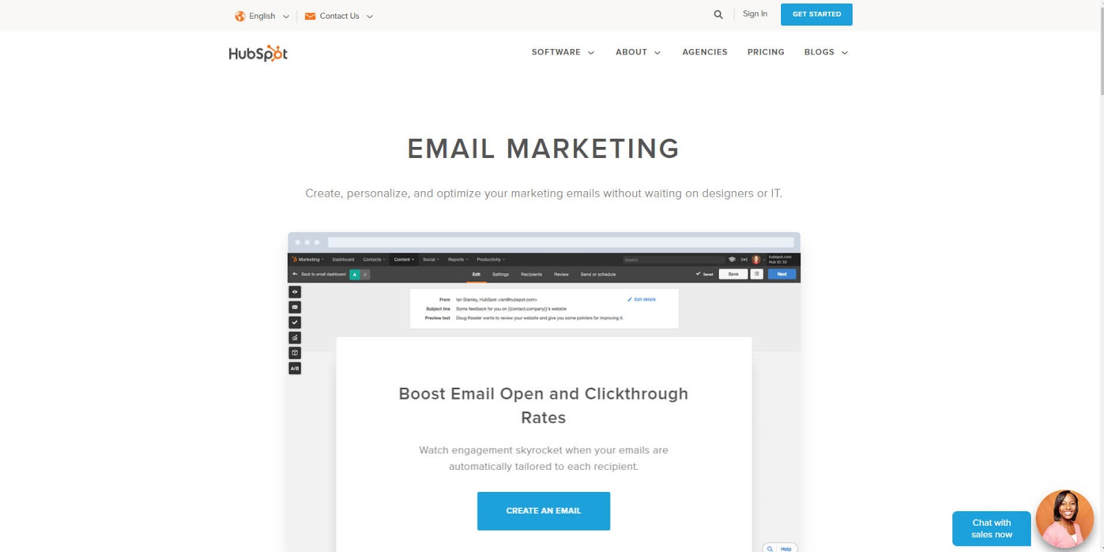 HubSpot Email