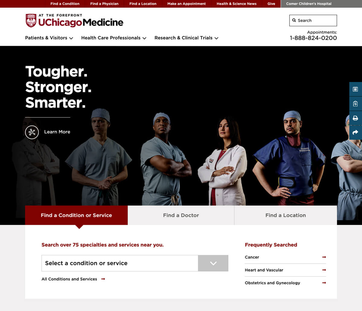 UChicago Medicine homepage