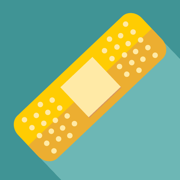 illustration of a bandage