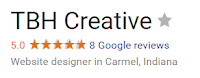 TBH Creative Google+ 5 Star Rating