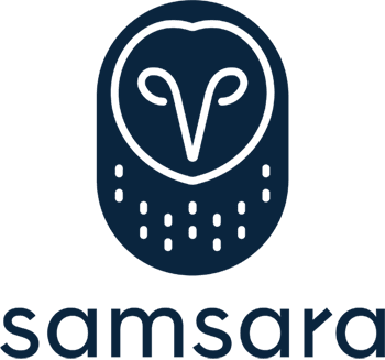 Samsara’s digital-first logo features a memorable owl mark