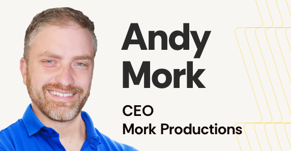 Headshot of Andy Mork, digital video marketing expert