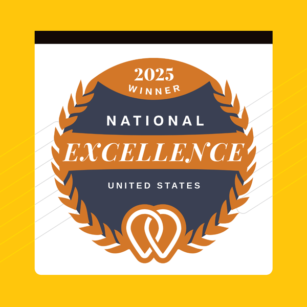 2025 UpCity National Excellence Award for B2B marketing strategy success