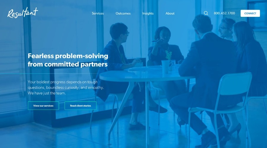 Resultant homepage in 2020